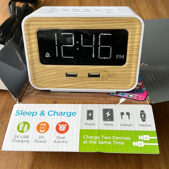 capello Other Sleep N Charge Alarm Clock Poshmark
